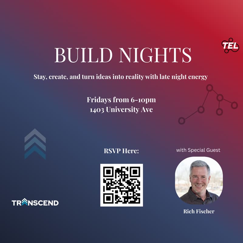 Cover Image for Build Nights w/ Special Guest Rich Fischer