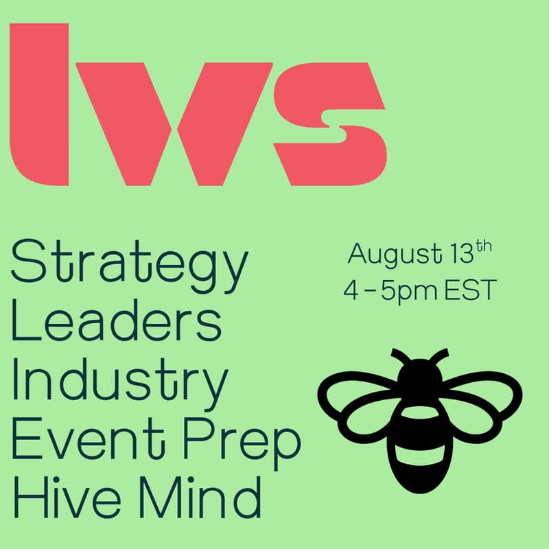 Cover Image for Strategy Leaders Industry Event Prep Tactics