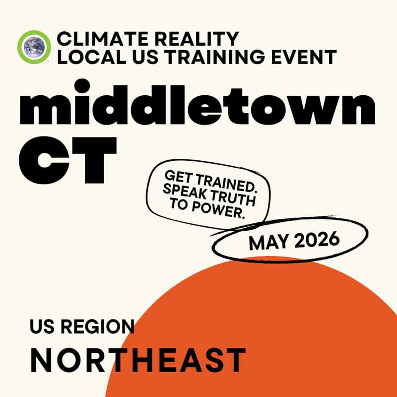 Cover Image for Middletown, CT - Climate Reality Local Training Event