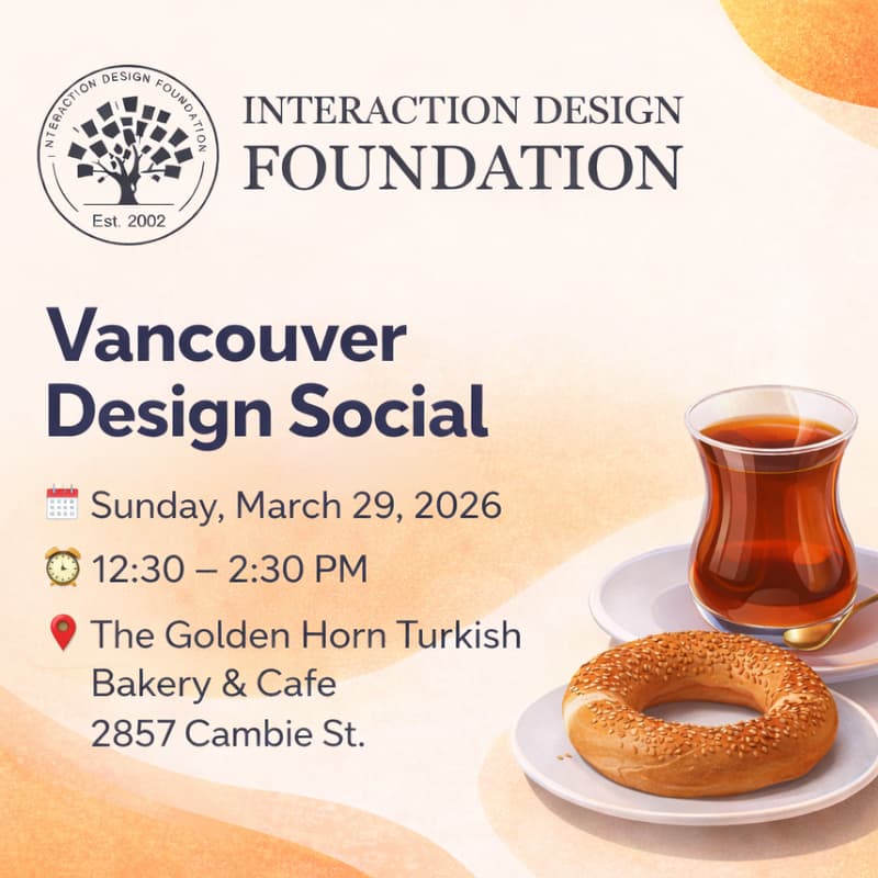 Cover Image for Vancouver Design Social (IxDF)