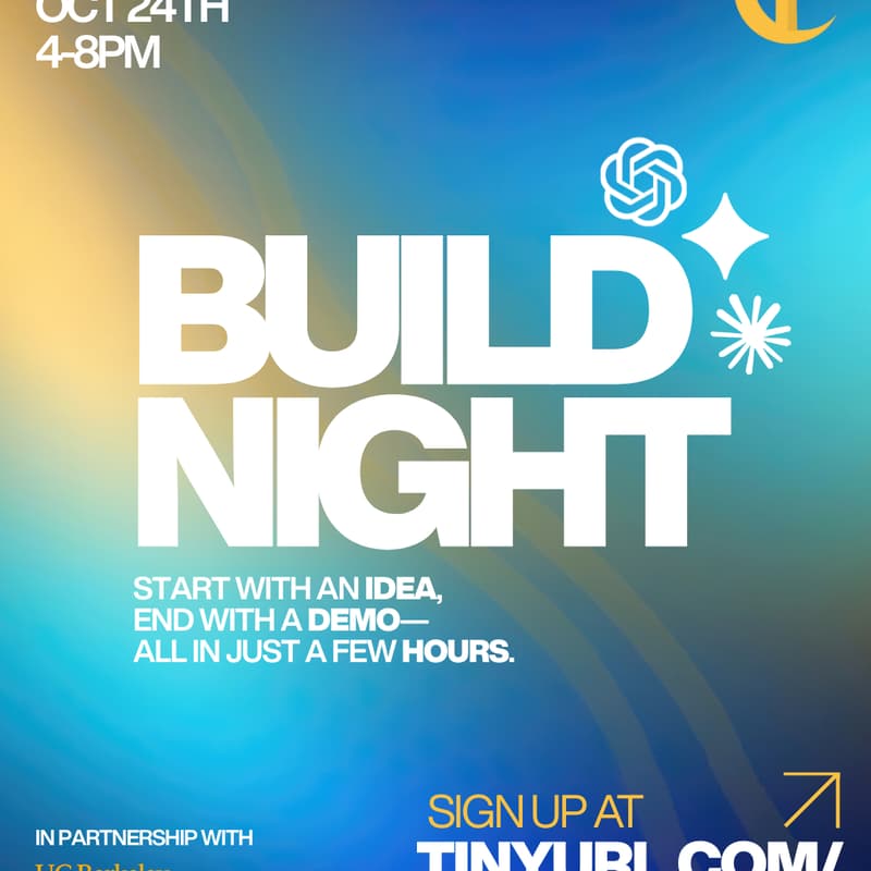 Cover Image for Build Night with MTC Berkeley