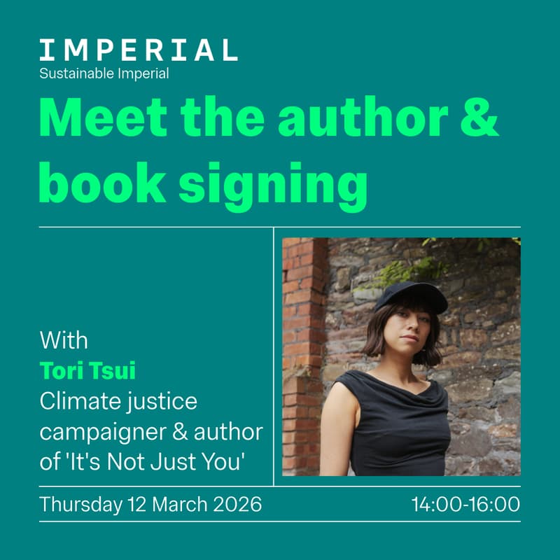 Cover Image for Meet the author & book signing: Tori Tsui