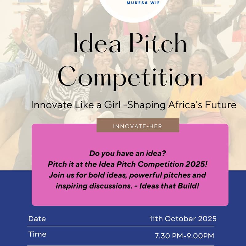 Cover Image for InnovateHer Idea Pitch 2025