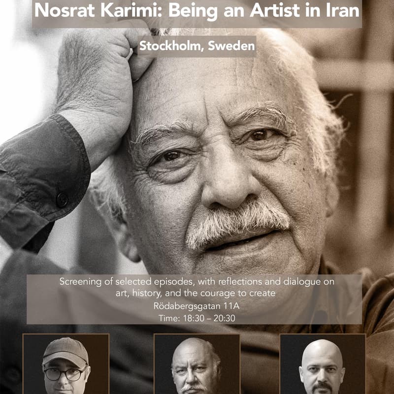 Cover Image for Nosrat Karimi: Being an Artist in Iran