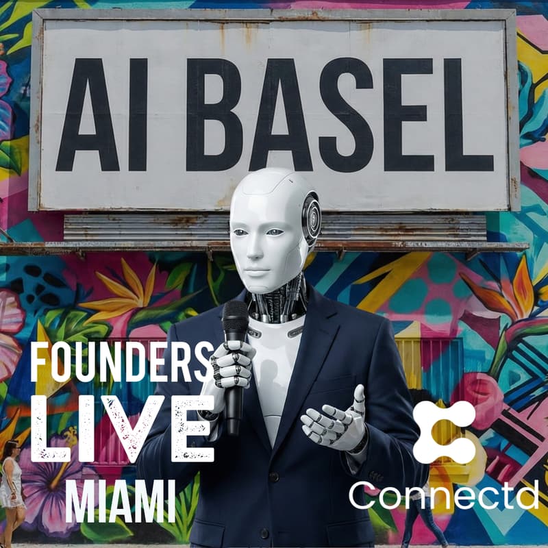Cover Image for Founders Live Miami AI Basel Pitch Battle.