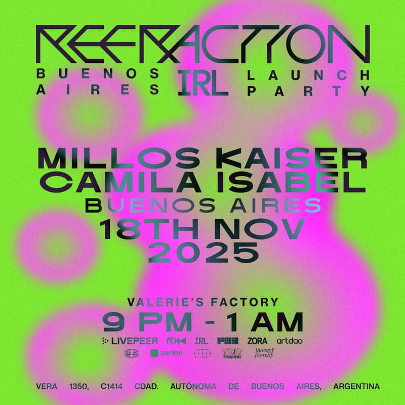 Cover Image for Refraction Presents - the $IRL Launch Party