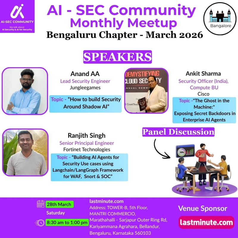 Cover Image for AI - SEC COMMUNITY MEETUP | March 2026