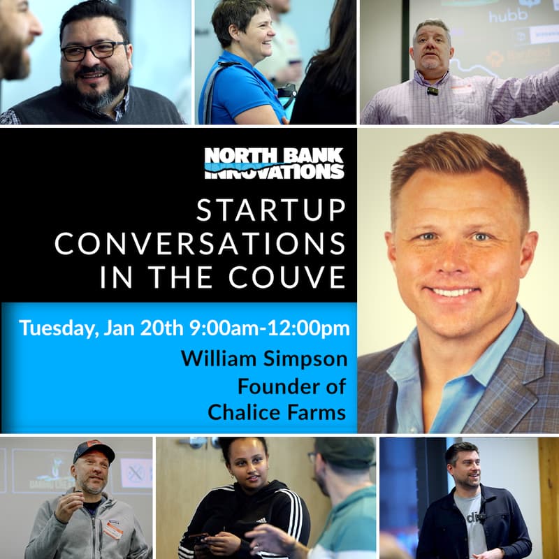 Cover Image for Startup Conversations in the Couve - William Simpson of Golden Grail Group