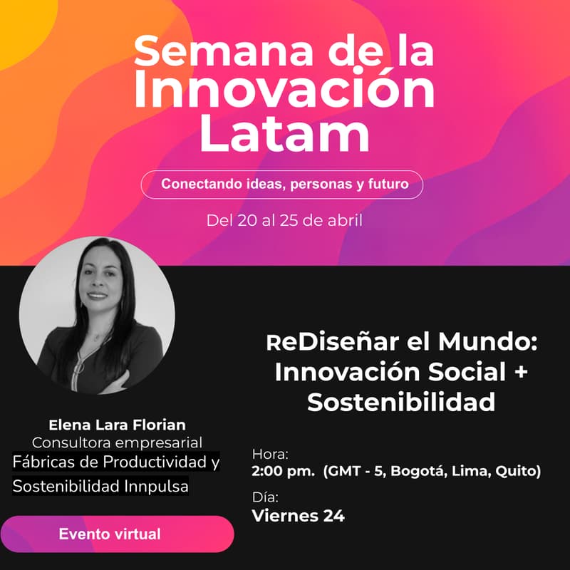Cover Image for ReDiseñar el Mundo: Innovación Social + Sostenibilidad