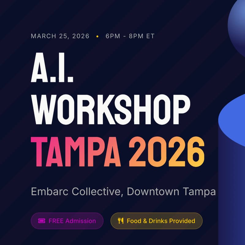 Cover Image for AI Workshop - Tampa