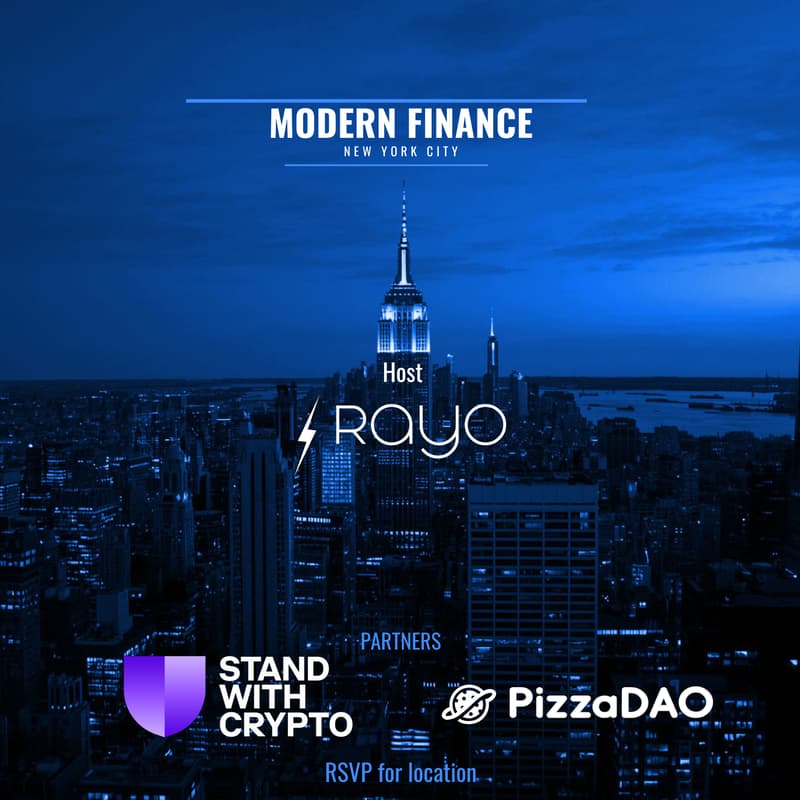 Cover Image for Modern Finance: NYC Pizza Bitcoin Day Edition