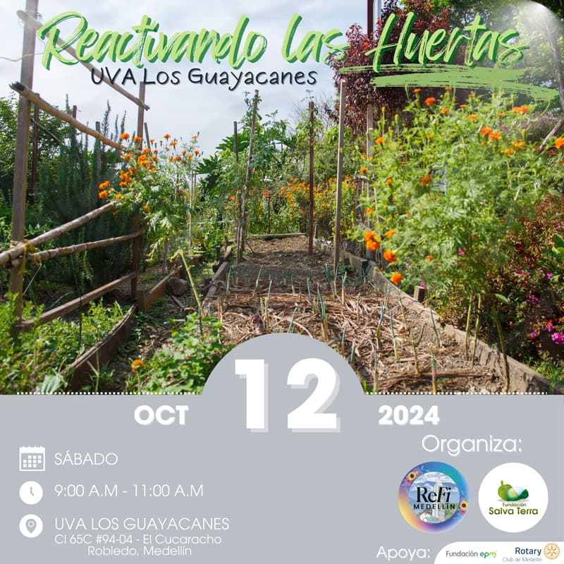 Cover Image for Reactivando las Huertas Urbanas - UVA Los Guayacanes