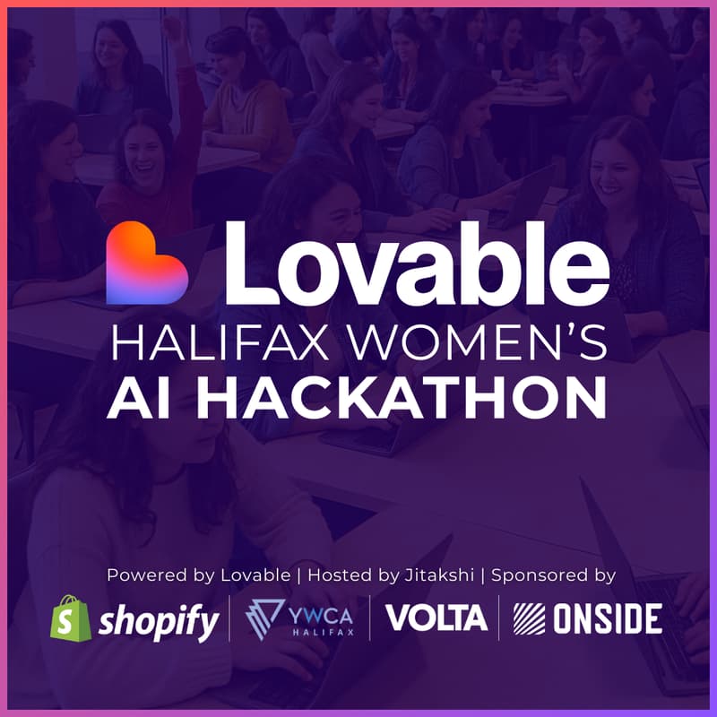 Cover Image for Lovable: Halifax Women's AI Hackathon