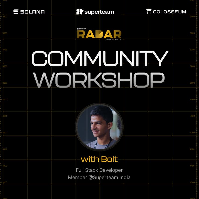 Cover Image for Radar Hackathon Community Workshop