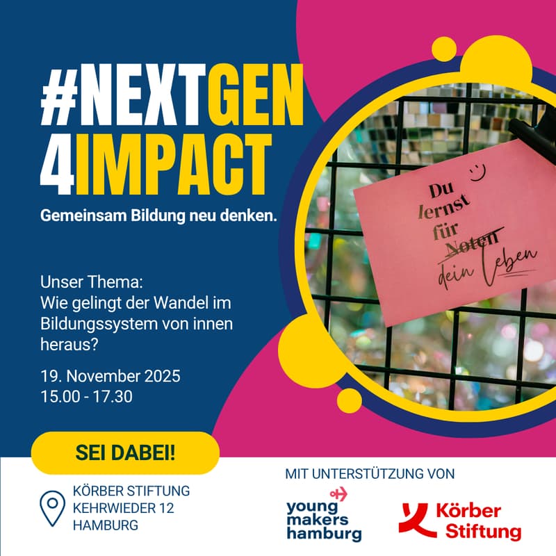 Cover Image for #NextGen4Impact-Netzwerktreffen