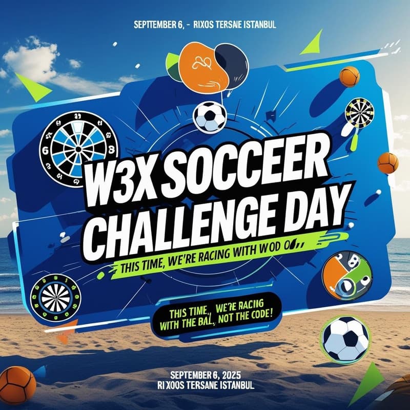 Cover Image for W3x Soccer Challenge Day