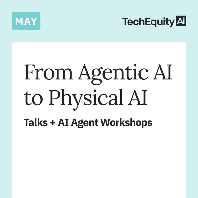 Cover Image for From Agentic AI to Physical AI: Talks + AI Agent Workshops