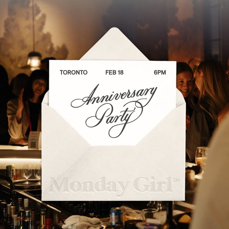 Cover Image for 🥂 Monday Girl Member Anniversary Soirée - Toronto