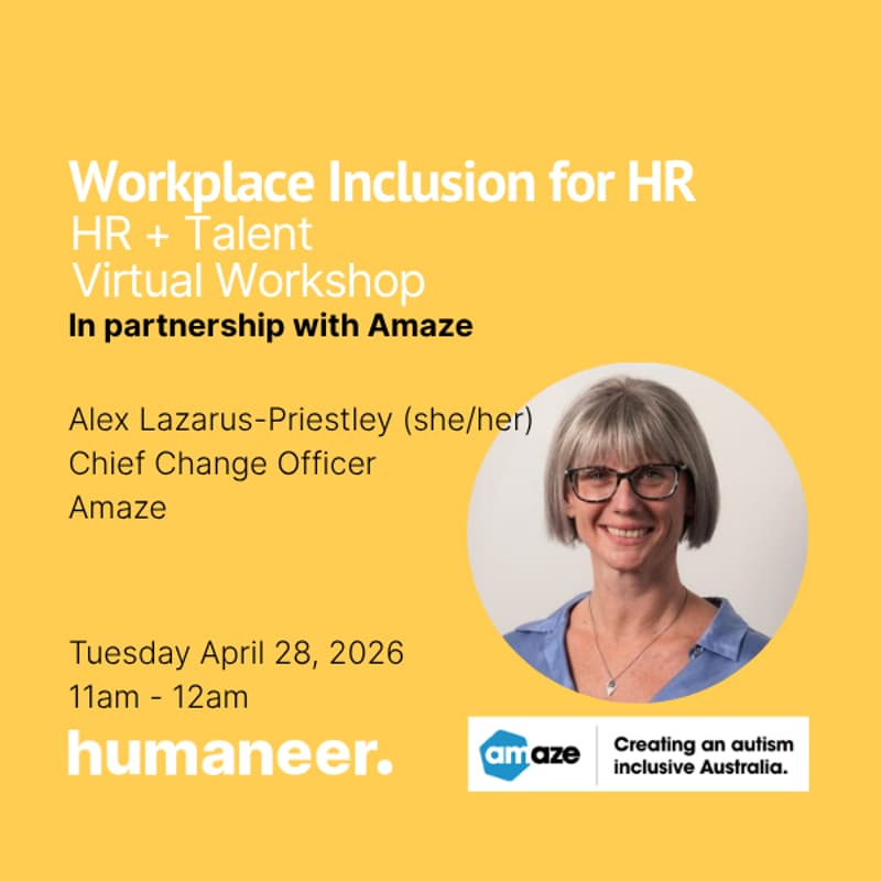 Cover Image for Workplace Inclusion for HR:  In partnership with Amaze