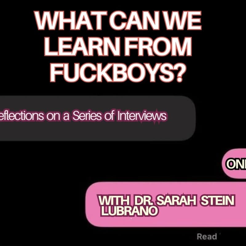 Cover Image for What Can We Learn from Fuckboys? a Reflection On A Series Of Interviews