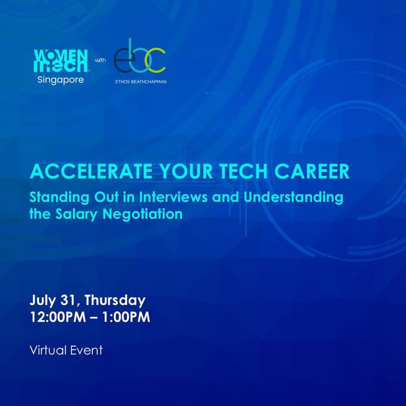 Cover Image for Women in Tech® Accelerate Your Tech Career: Standing Out in Interviews and Understanding the Salary Negotiation
