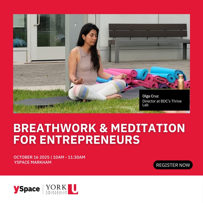 Cover Image for Breathwork & Meditation for Entrepreneurs