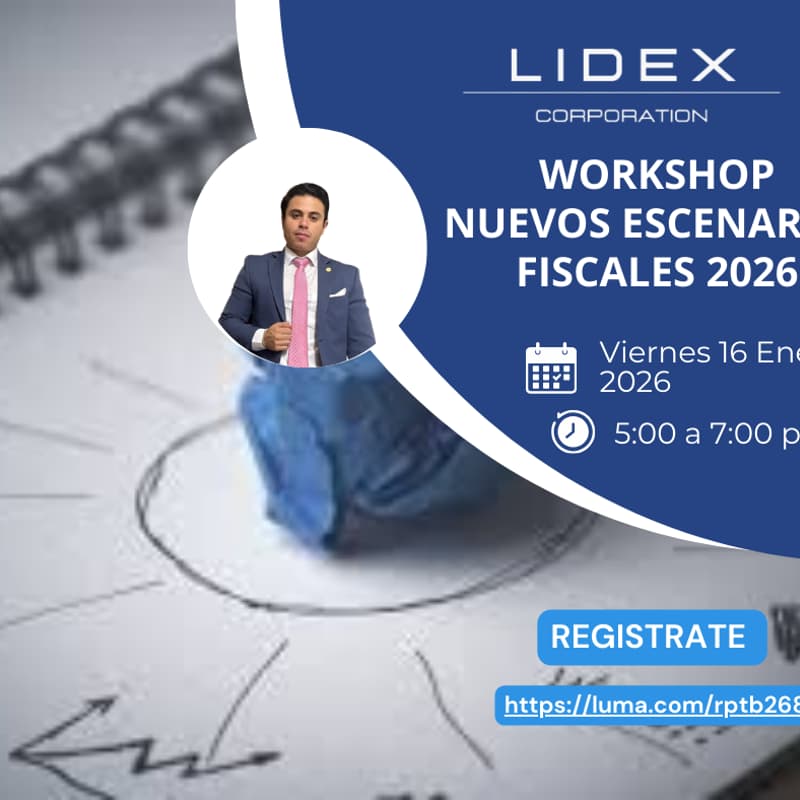 Cover Image for Workshop Nuevos Escenarios Fiscales 2026: Claves para navegarlos de forma estratégica