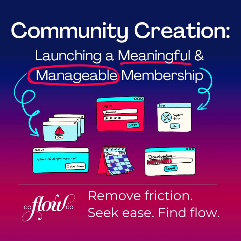 Community Creation: Launching a Meaningful and Manageable Membership · Luma