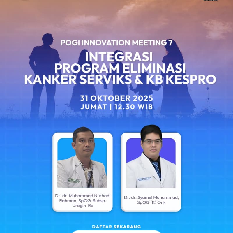 Cover Image for INTEGRASI  PROGRAM ELIMINASI KANKER SERVIKS & KB KESPRO