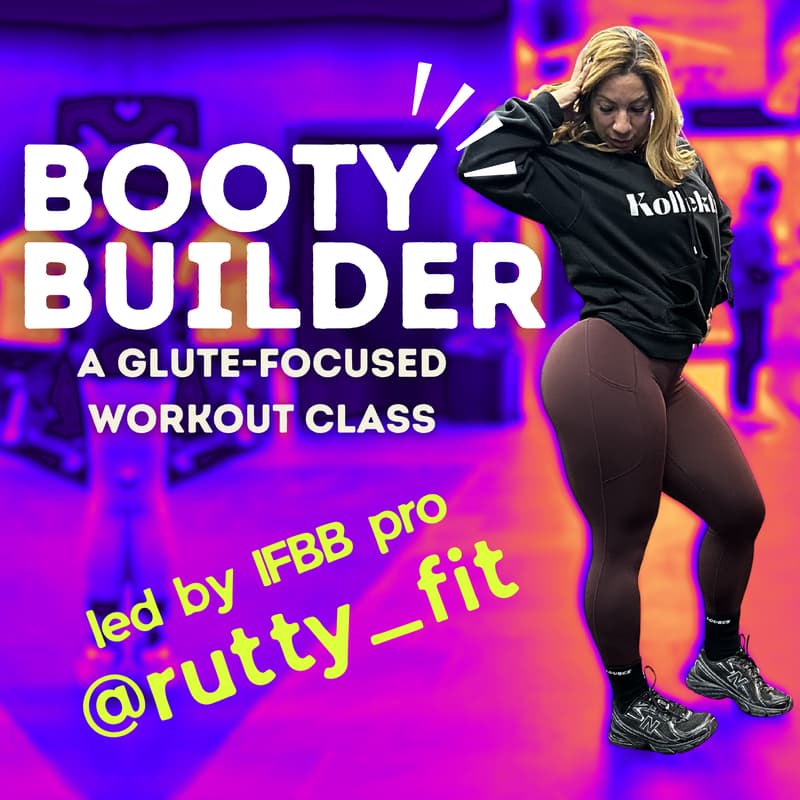 Cover Image for BOOTY BUILDER 🍑💪🏾: a soft(moves) group workout class