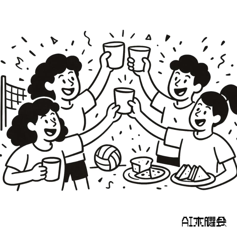 Cover Image for AI木曜会┃第18回バレーしよう会&忘年会｜@スポーツラボ芝浦