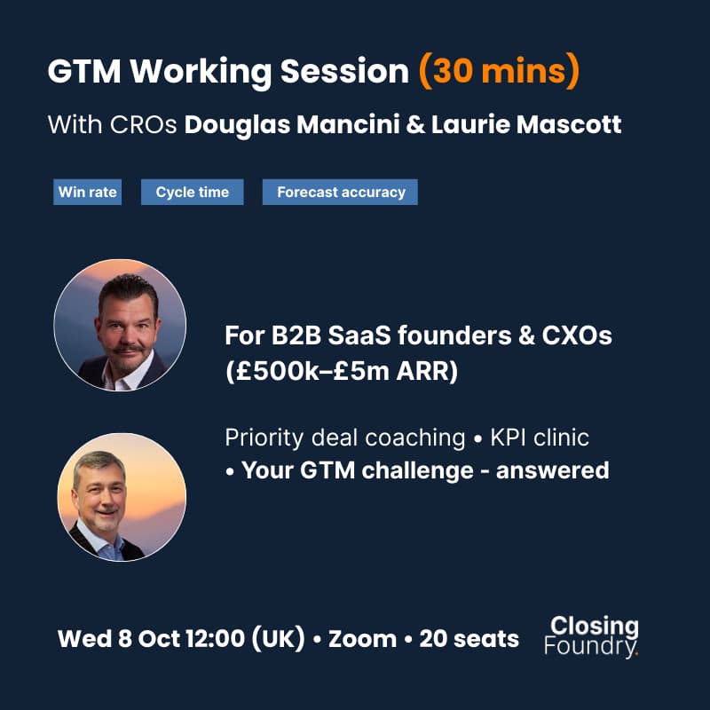 Cover Image for GTM Working Session