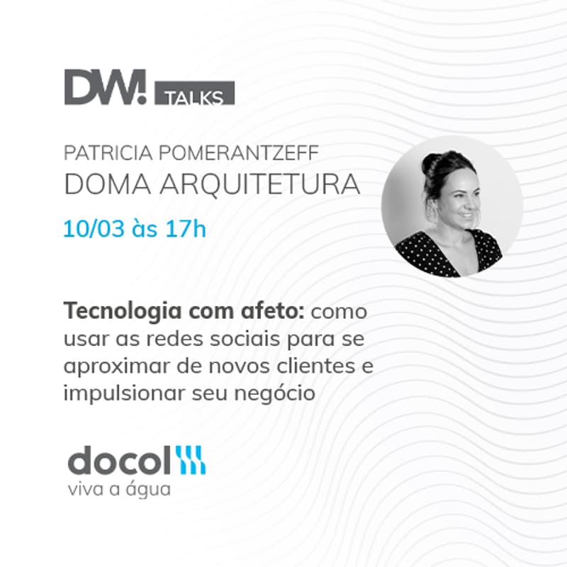 Cover Image for DW! TALKS: Patricia Pomerantzeff | Doma Arquitetura