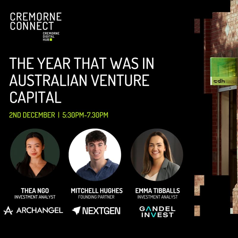 Cover Image for Cremorne Connect: The Year That Was in Australian Venture Capital