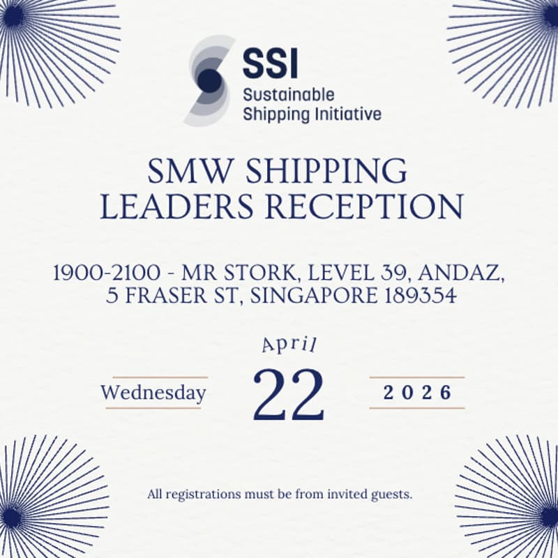 Cover Image for SMW Shipping Leaders Reception | EVENT FULL, REGISTRATION CLOSED