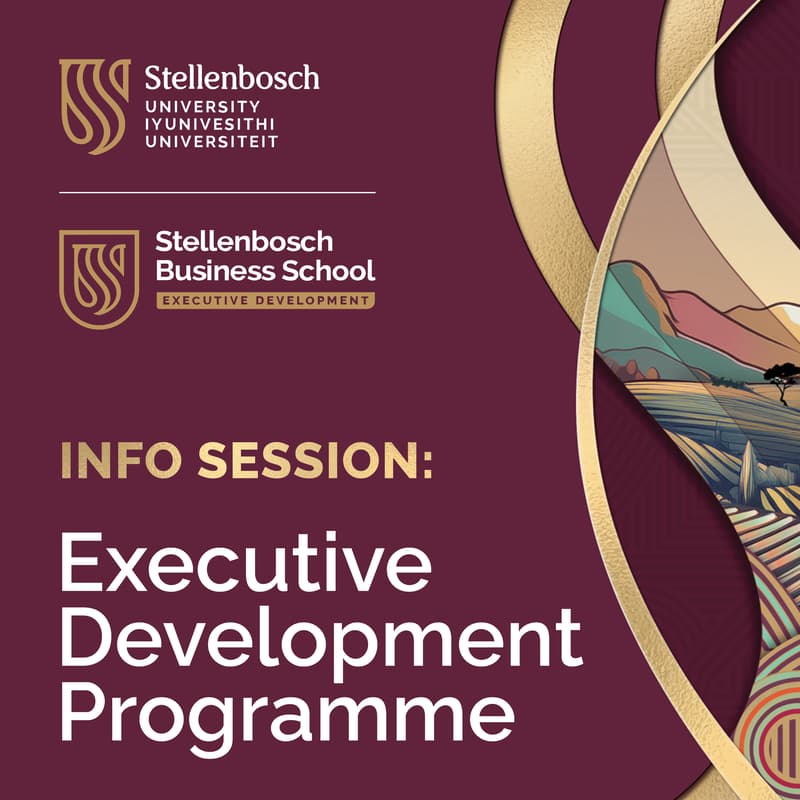 Cover Image for Executive Development Programme 2026 | Information Session