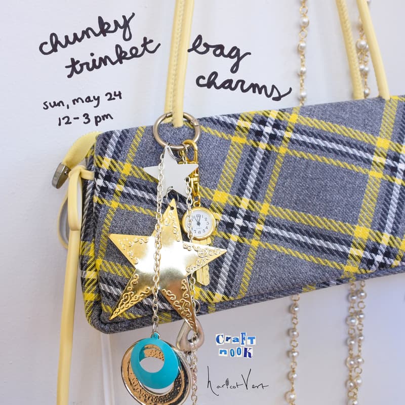 Cover Image for chunky trinket bag charms