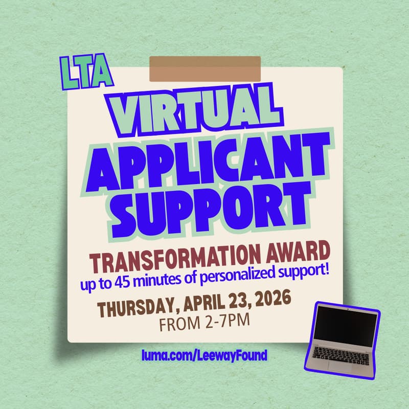 Cover Image for 4/23 Transformation Award (LTA) Virtual Applicant Support