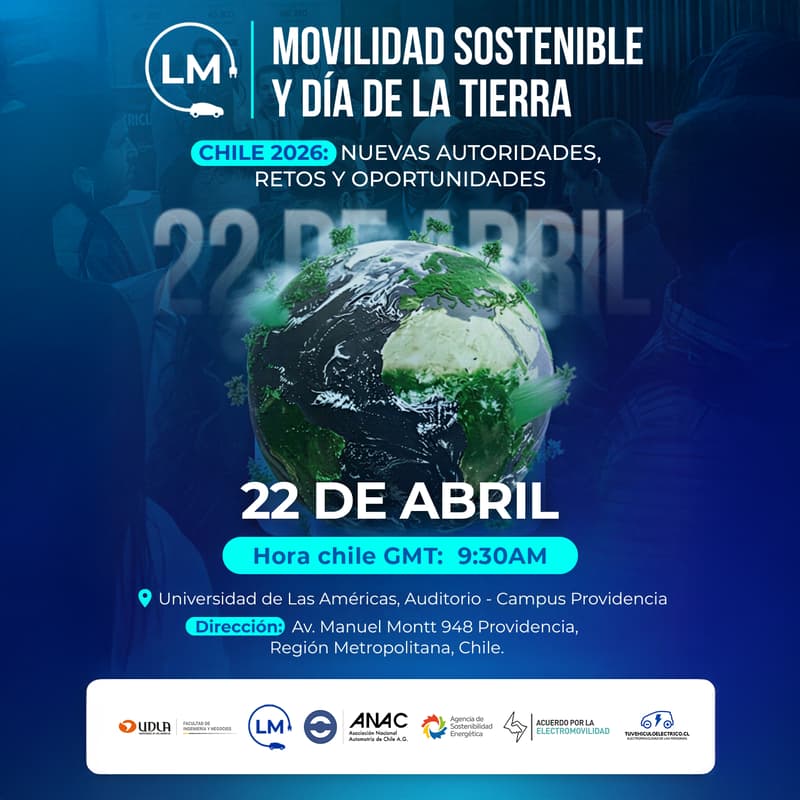 Cover Image for 🌎 Movilidad Sostenible y Día de la Tierra Chile 2026: Nuevas autoridades, retos y oportunidades