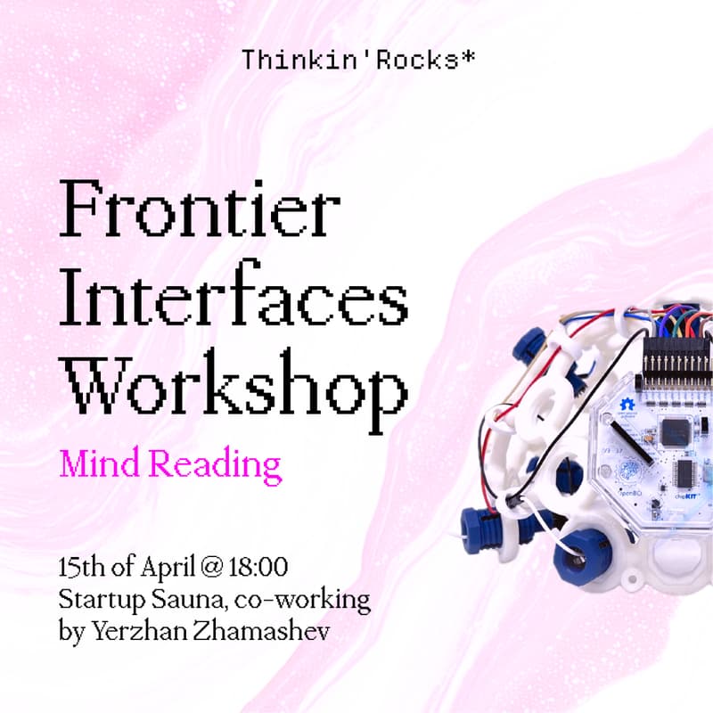 Cover Image for Frontier Interfaces Workshop: Reading your mind with OpenBCI