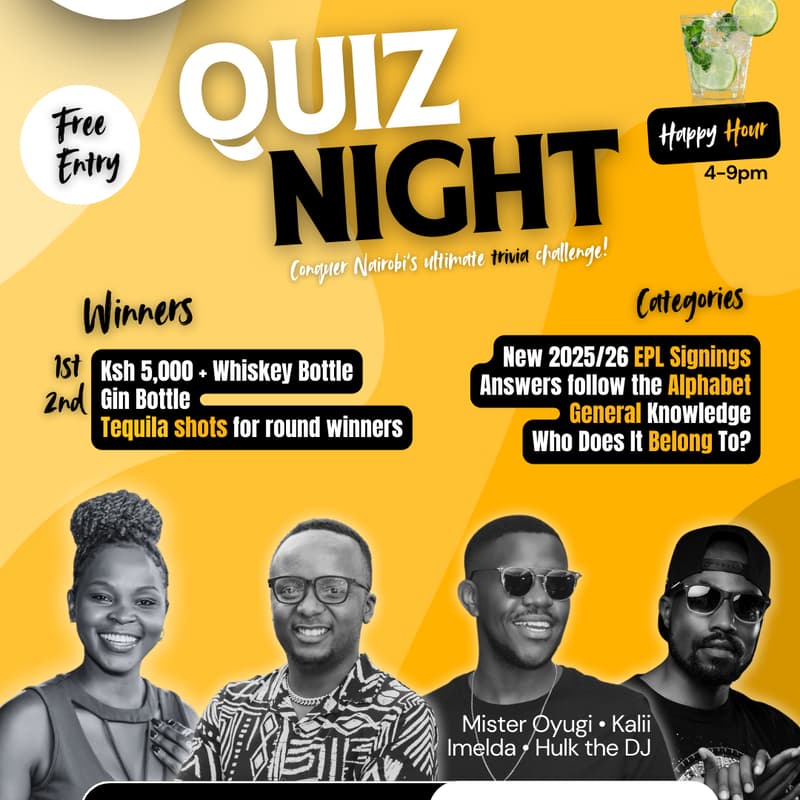Cover Image for Quiz Night @ Bar'Dayez