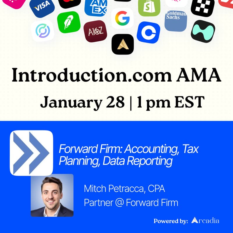 Cover Image for Best Practices: Accounting & Tax Planning in 2026 w/ Forward Firm