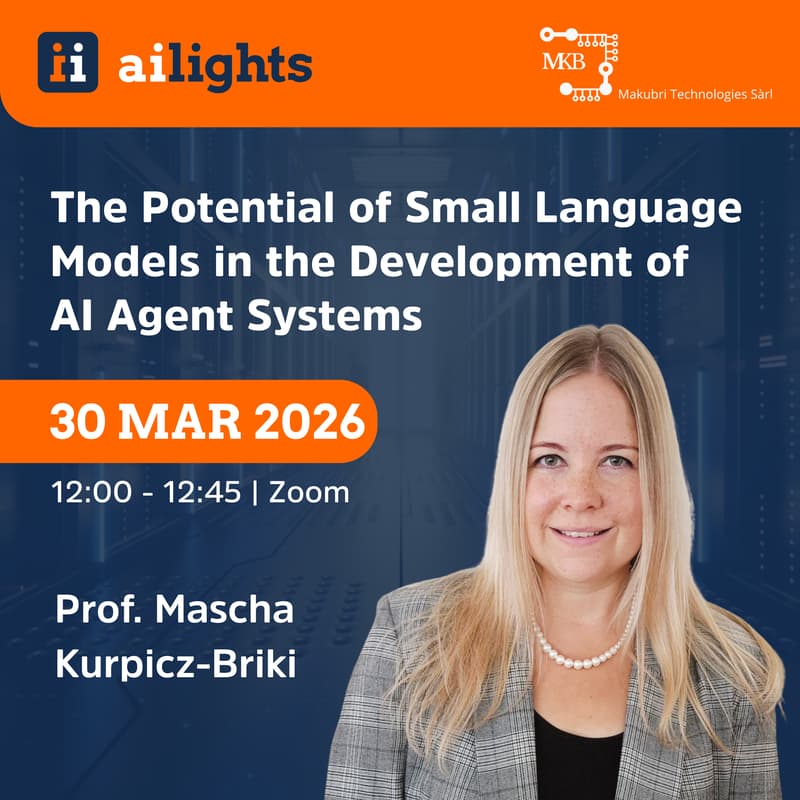 Cover Image for aiLights - The Potential of Small Language Models in the Development of AI Agent Systems