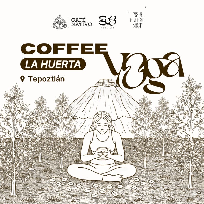 Cover Image for Coffe Yoga | La Huerta