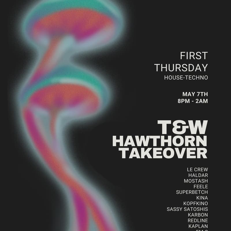 Cover Image for T&W First Thursday @ Hawthorn