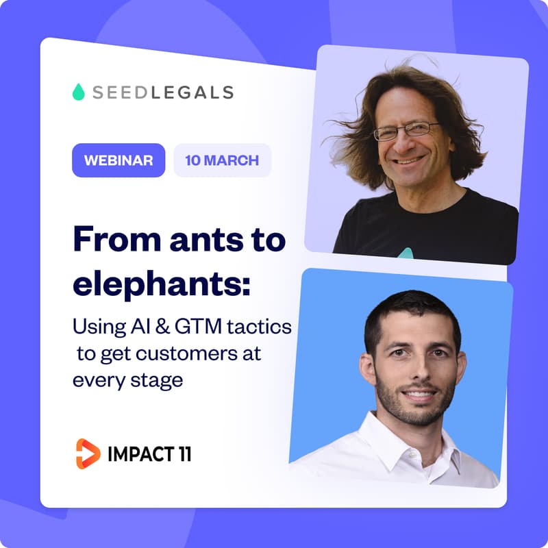 Cover Image for From ants to elephants: Using AI & GTM tactics to get customers at every stage