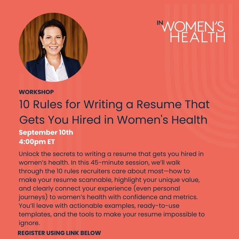 Cover Image for 10 Rules for Writing a Resume That Gets You Hired in Women's Health
