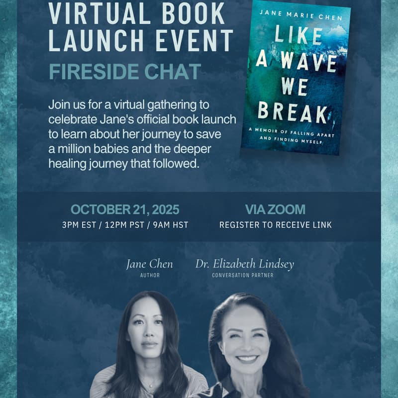 Cover Image for Virtual Fireside Chat: Like A Wave We Break