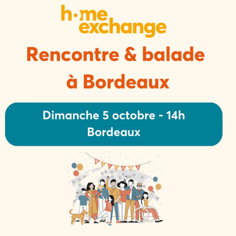 Cover Image for Rencontre HomeExchange Bordeaux đ