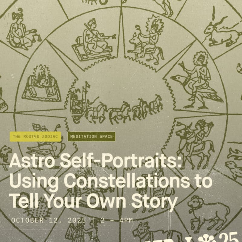Cover Image for The Rooted Zodiac: Astro Self-Portraits: Using Constellations to Tell Your Own Story